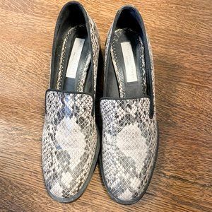 Stella McCartney faux python loafers